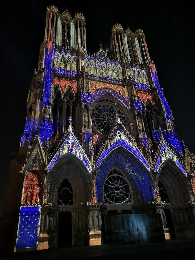 Апартаменти Centre Reims Cathedrale Avec Balcon Екстер'єр фото